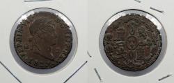 World Coins - SPAIN: 1829 Ferdinand VII 2 Maravedis