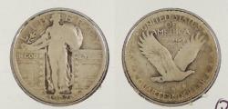 Us Coins - 1927-S Standing Liberty 25 Cents (Quarter)
