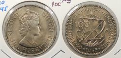 World Coins - CYPRUS 1955 100 Mils