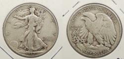 Us Coins - 1938-D Walking Liberty 50 Cents (Half Dollar)