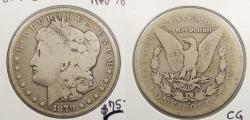 Us Coins - 1879-S Morgan 1 Dollar (Silver) Reverse of 1878