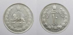 World Coins - IRAN: SH1323 (1944) 10 Rials