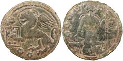 World Coins - ITALIAN STATES Venice ND (Ca. 1350) AE 23mm Jeton VF