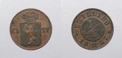 World Coins - NORWAY: 1867 1/2 Skilling