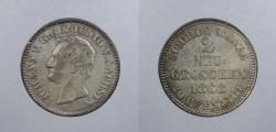 World Coins - GERMAN STATES: Saxony 1868-B 2 Neugroschen