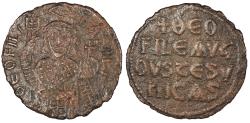 Ancient Coins - Theophilus 829-842 A.D. Follis Constantinople Mint VF
