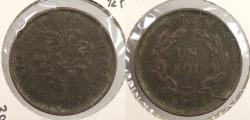 World Coins - CANADA: Lower Canada ND (1838) Bouquet. Halfpenny (Sou) Token