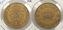 World Coins - DENMARK 1935 Krone