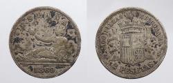 World Coins - SPAIN: 1869(68) 2 Pesetas