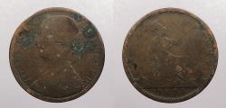 World Coins - GREAT BRITAIN: 1871 Victoria Penny