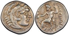 Ancient Coins - Kings of Macedon Alexander III (The Great) 336-323 B.C. Drachm Good VF