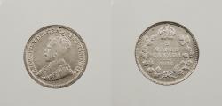 World Coins - CANADA: 1916 George V 5 Cents