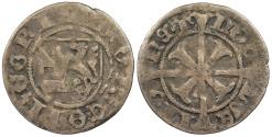 World Coins - GERMAN STATES Gorz Leonhard 1462-1500 Kreuzer Near VF
