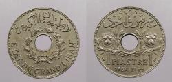 World Coins - LEBANON: 1936 Piastre