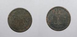 World Coins - INDIA: British Colonial Bombay Presidency AH 1248 / 1833 Pie