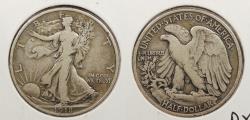 Us Coins - 1918 Walking Liberty 50 Cents (Half Dollar)