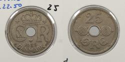 World Coins - DENMARK: 1939 25 Ore