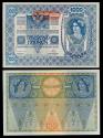 World Coins - AUSTRIA Oesterreichisch-ungarische Bank 2 January 1902 (1919) 1000 Kronen EF