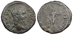 Ancient Coins - Septimius Severus 193-211 A.D. Limes Denarius Imitating Rome Mint VF