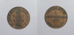 World Coins - GERMAN STATES: Saxony 1866-B Pfennig