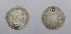 World Coins - ITALIAN STATES: 1860-G FIRENZE Emilia 50 Centesimi