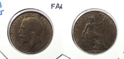 World Coins - GREAT BRITAIN: 1925 George V Farthing