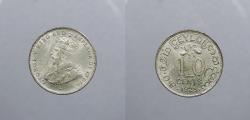 World Coins - CEYLON: 1925 George V 10 Cents