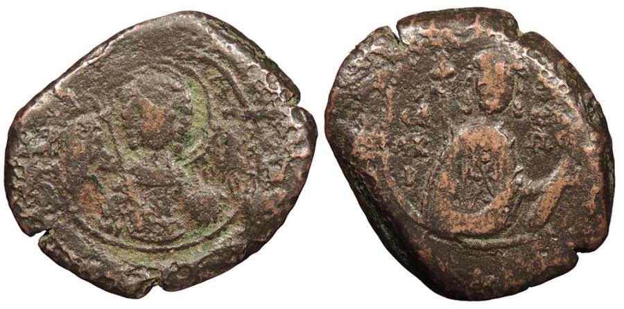 Ancient Coins - Isaac II, Angelus 1185-1195 A.D. Tetarteron Thessalonica Mint Fine