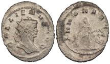 Ancient Coins - Gallienus 253-268 A.D. Antoninianus Rome mint VF