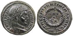 Ancient Coins - Constantine I, the Great 307-337 A.D. Follis Aquileia Mint Near EF