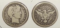 Us Coins - 1899-O Barber 25 Cents (Quarter)