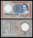 World Coins - NETHERLANDS Nederlandsche Bank 23 March 1953 10 Gulden EF/AU