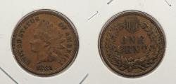 Us Coins - 1881 Indian Head 1 Cent