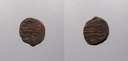 World Coins - MALDIVES: AH 1221 (1806) Clear date 1/2 Larin (Kuda)