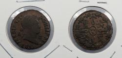 World Coins - SPAIN: 1833 Ferdinand VII 2 Maravedis