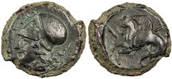 Ancient Coins - Sicily Syracuse temp. Dionysios I 405-367 B.C. Litra Near EF