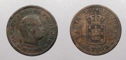 World Coins - INDIA: Portuguese Colonial 1901 1/4 Tanga