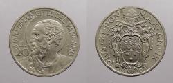 World Coins - VATICAN CITY: 1930 20 Centesimi