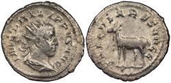 Ancient Coins - Philip II, as Augustus 247-249 A.D. Antoninianus Rome Mint VF
