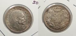 World Coins - SERBIA 1915 50 Para