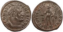 Ancient Coins - Constantius I, as Caesar 293-305 A.D. Follis Trier Mint Good VF