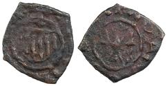 World Coins - ITALIAN STATES Naples & Sicily John II, of Aragon 1458-1479 Denar (Denaro) VF