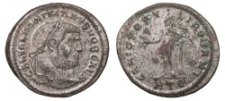 Ancient Coins - Galerius, as Caesar 293-305 A.D. Follis Heraclea Mint EF