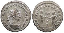 Ancient Coins - Diocletian 284-305 A.D. Antoninianus Antioch Mint Near EF