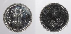 World Coins - INDIA: 1970-B 50 Paise Proof