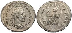 Ancient Coins - Philip I 244-249 A.D. Antoninianus Rome Mint EF
