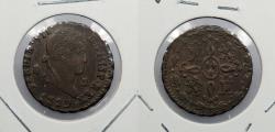 World Coins - SPAIN: 1829 Ferdinand VII 2 Maravedis