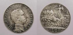 World Coins - ITALY: 1912-R Lira