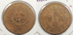 World Coins - CHINA Kiangnan Yr. 43 (1906) 10 Cash