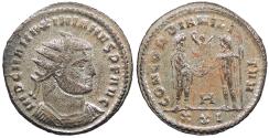 Ancient Coins - Maximianus First Reign: 286-305 A.D. Antoninianus Antioch Mint Near EF